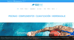Desktop Screenshot of aguasport.es